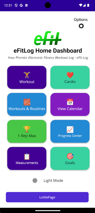 Light Mode Screenshot